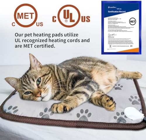 Waterproof PVC inner layer of the GOLOPET large breed dog heating pad being wiped clean.