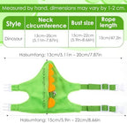 YBEATY geometric pattern pet harness illustrating the breathable cloth texture and quick-release buckle