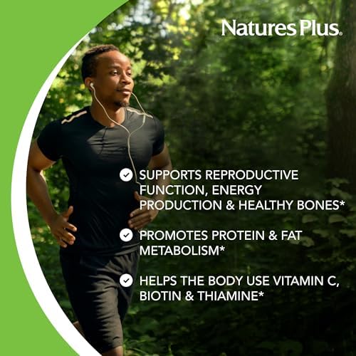 NaturesPlus Manganese tablets close up for texture and size