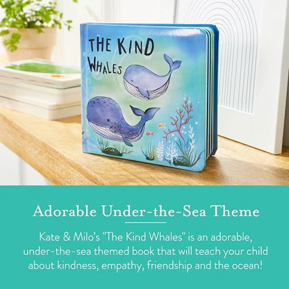 Kate & Milo ocean animal storybook with padded cover