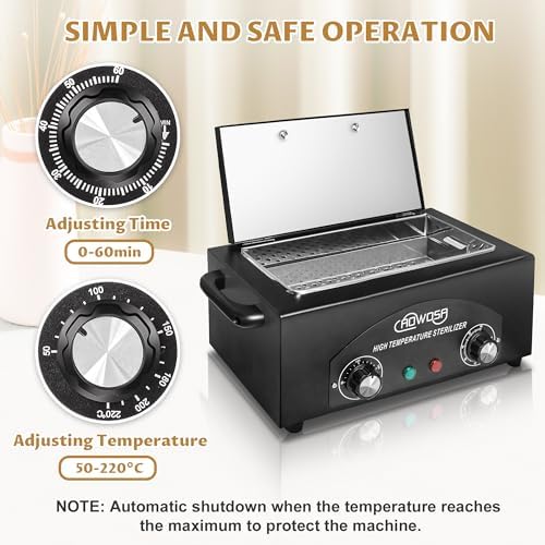 Aowosa high temperature cleaning box in a professional salon setting