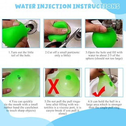 Durable thermoplastic rubber jelly balloon toy being stretched and bounced by kids.