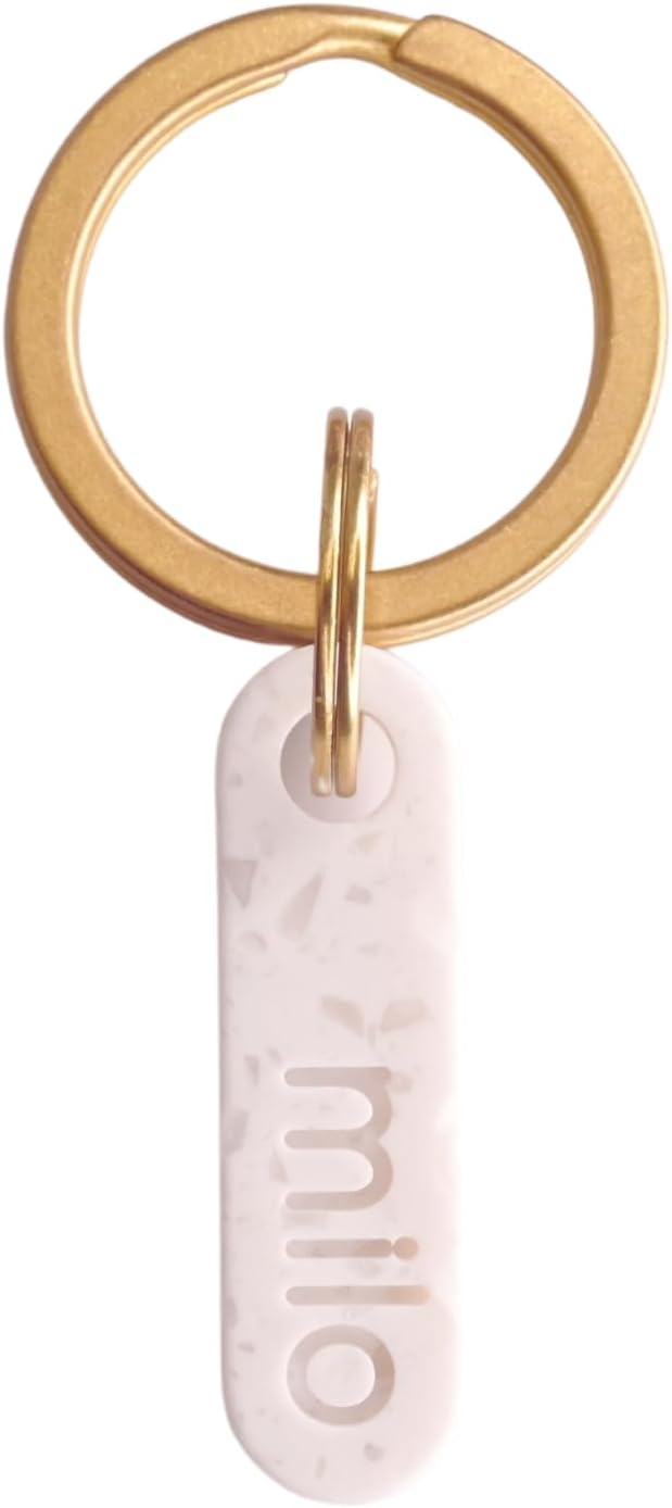 Stone PET TAG - Modern, Minimal Pet IDs. Durable, Lifetime Tags with deep Cut Text. Includes Space for Two Phone Numbers. (Circle) - Image 9