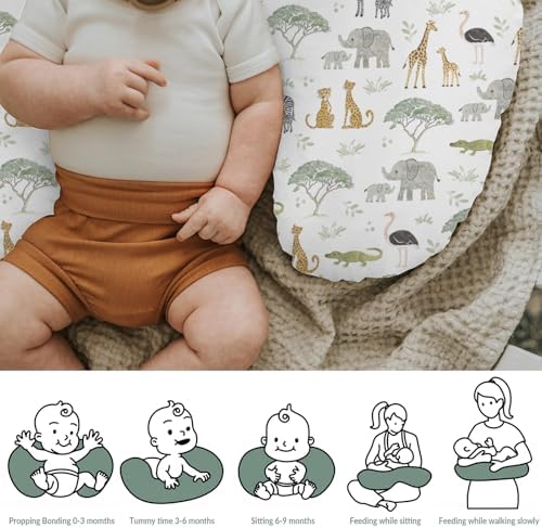 ZoUbqchY pillow cover packaged for home nursery use