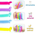 Jgalnim stretchy fidget toys in unicorn and dinosaur shapes