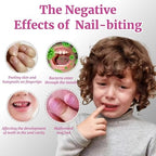 Safe nail biting deterrent liquid for kids and adults