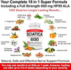 Spliferkou 600 mg alpha lipoic acid supplement side angle view