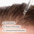 Pure squalane treatment in glass dropper bottle for daily skincare routine