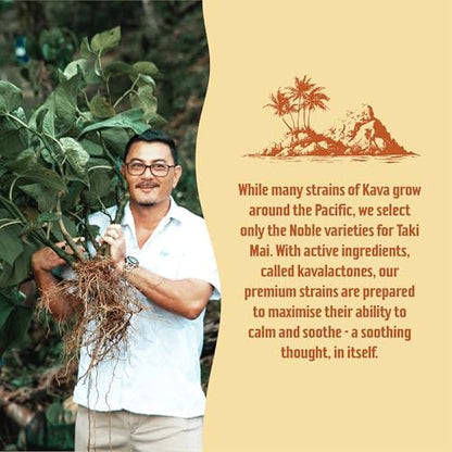 Travel friendly kava kava root wellness shot bottle by Drect for natural calming.