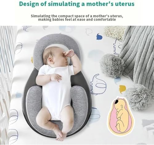 Detail view of breathable fabric on Fobserd baby lounger