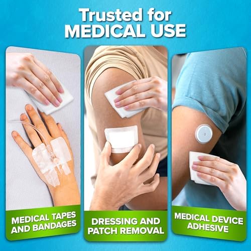USA imported JJ CARE skin wipes for dissolving medical glue