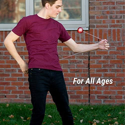 Yomega Fireball yo-yo packaging and included accessories