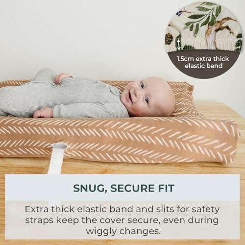 Pobibaby premium nursery bedding set close up view of breathable combed cotton fabric