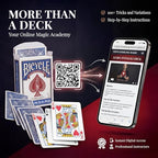 Ted's Sterling Magic instructional QR code card and components