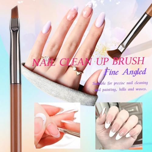 Full set of Lykjdnz gel polish liner brushes in varying sizes.