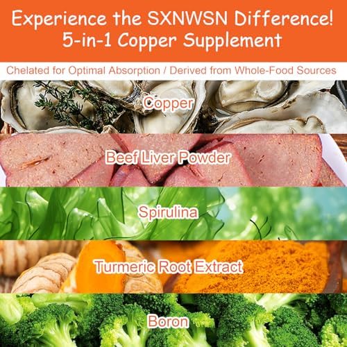 Sxnwsn copper synergy prime liver and antioxidant defense support pill