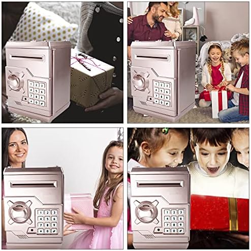 HUSAN ATM money box with door open revealing the internal cash storage compartment