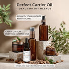 Everyday Beauty organic hair and skin oil application demonstration