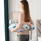 Babylian nursing pillow Underwater World print close up