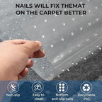 Heavy duty recyclable plastic floor protection sheet package view