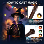 Child playing with WinSence light up wizard wand