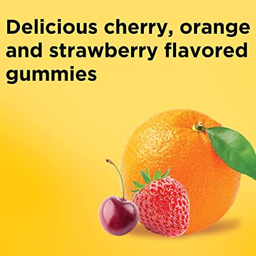 Nature Made Calcium gummies serving size and nutritional information