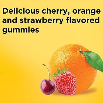 Nature Made Calcium gummies serving size and nutritional information