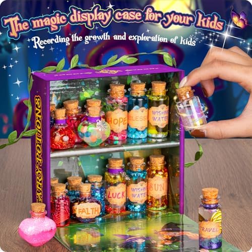 Assortment of crystals and glitter for Alritz fairy potions