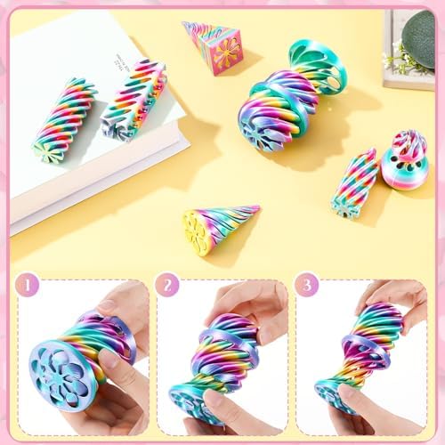 Eco friendly polylactic acid geometric fidget toys for stress relief