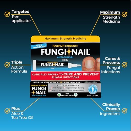 Fungi-Nail packaging showing 1% Tolnaftate active ingredient information