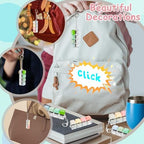 Mini LED pocket desk gadget being pressed for stress and anxiety relief