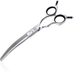 HASHIMOTO Dog Grooming Scissors, Curved Scissors for Dog Grooming, 6.5 inch, 30 Degree of Curved Blade,Light Weight, Pet Shears for Trimming Face and Paws. - Image 12