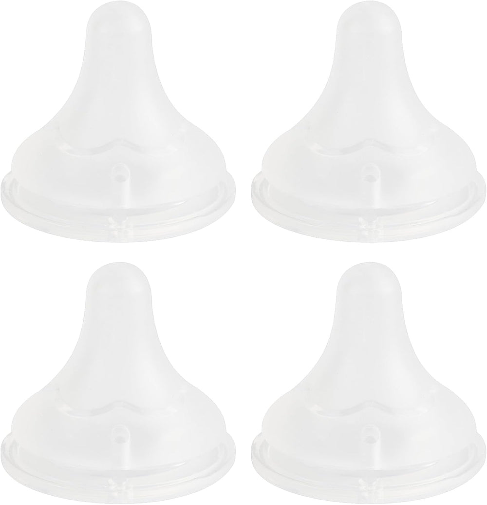 XUNICUTE silicone nipple small size front view for newborn baby bottle feeding