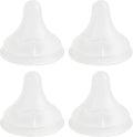 XUNICUTE silicone nipple small size front view for newborn baby bottle feeding