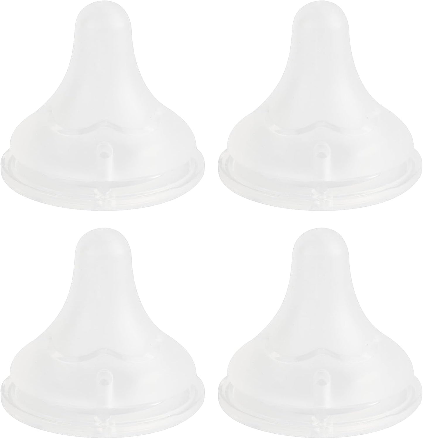 XUNICUTE silicone nipple small size front view for newborn baby bottle feeding