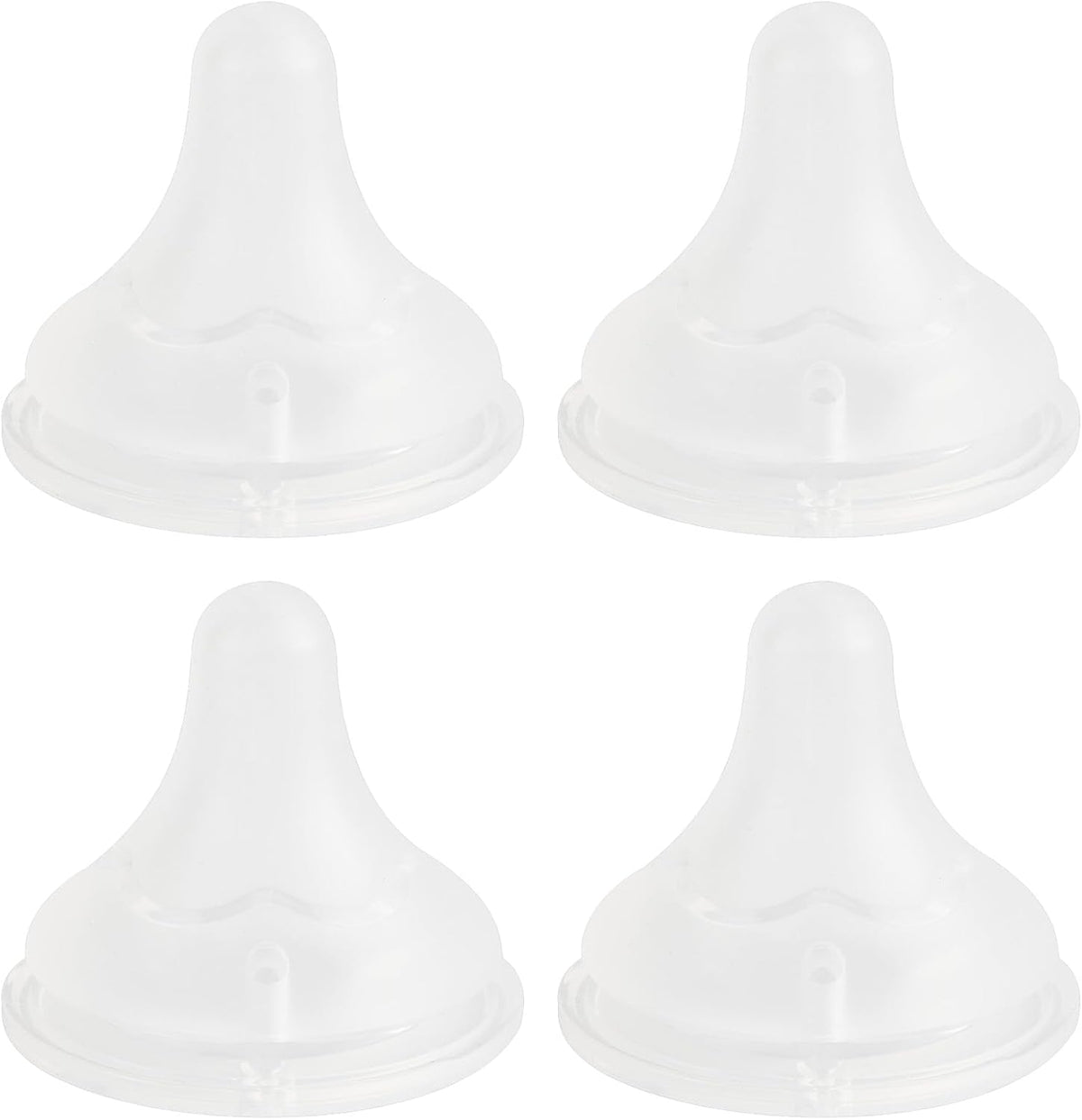XUNICUTE silicone nipple small size front view for newborn baby bottle feeding