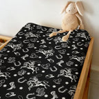 ZoUbqchY retro western cowboy diaper change table sheet fitted elastic corner
