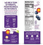 Happy Baby organic teething wafers individual packaging packets inside the box