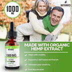 Natganics herbal supplement bottle with liquid dropper