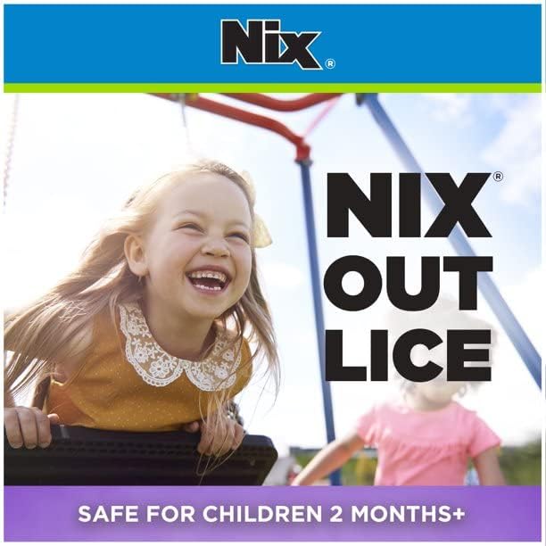 Nix Lice Treatment packaging showing pediatrician recommended seal