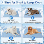 Close up fabric texture of the ice silk cool touch nylon mat