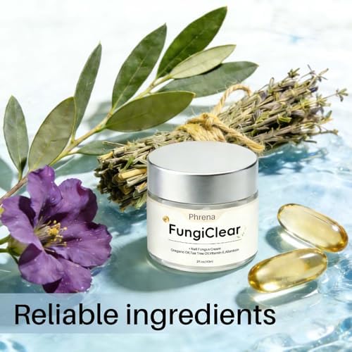 Lumivora 60 milliliter FungiClear nail care cream bottle angle view