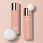 Medicube collagen glow bubble serum texture and foam demonstration