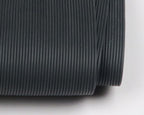Hareline Fine Round Rubber Legs front view in black