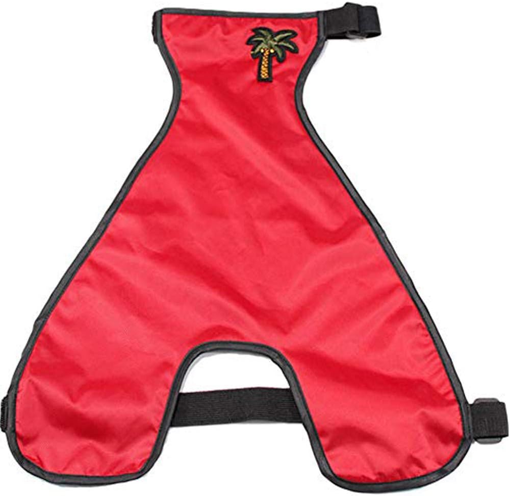 Red dog clothes belly apron for corgis and dachshunds