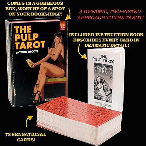 47 page instruction booklet displayed alongside the retro illustrated playing cards