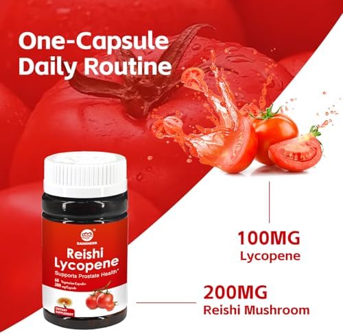 Ganoherb Lycopene Supplement safety seal and cap view