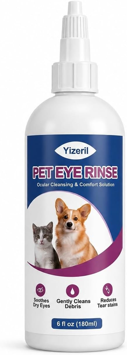 Dog Eye Wipes - 200 Count Pet Tear Stain Wipes for Dogs and Cats, Soft Round Pads for Daily Eye Cleaning Discharge Crust Debris - Image 9