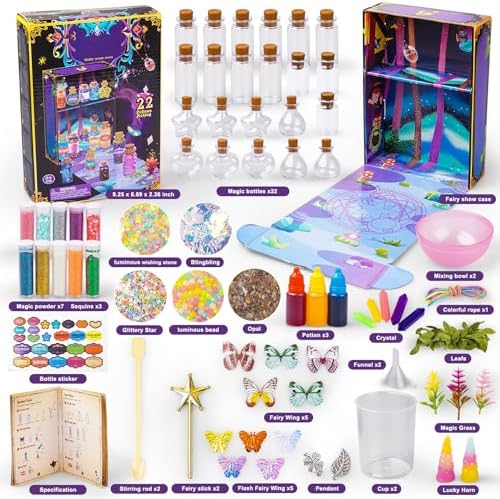 Jeekalo potion making kit components and display box