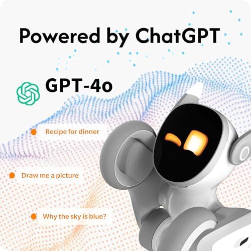 Side view of Loona smart AI robot returning to charging station